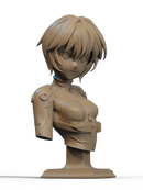 Rei Ayanami Resin Bust - view 1