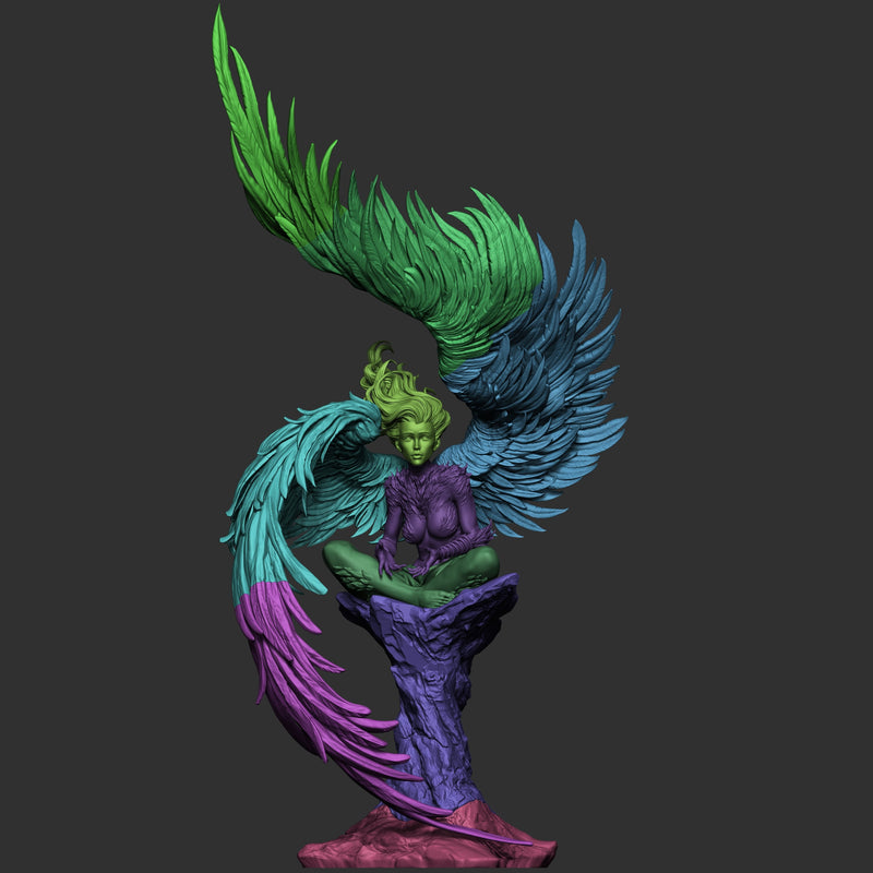 Sphinx Resin Statue - view 7