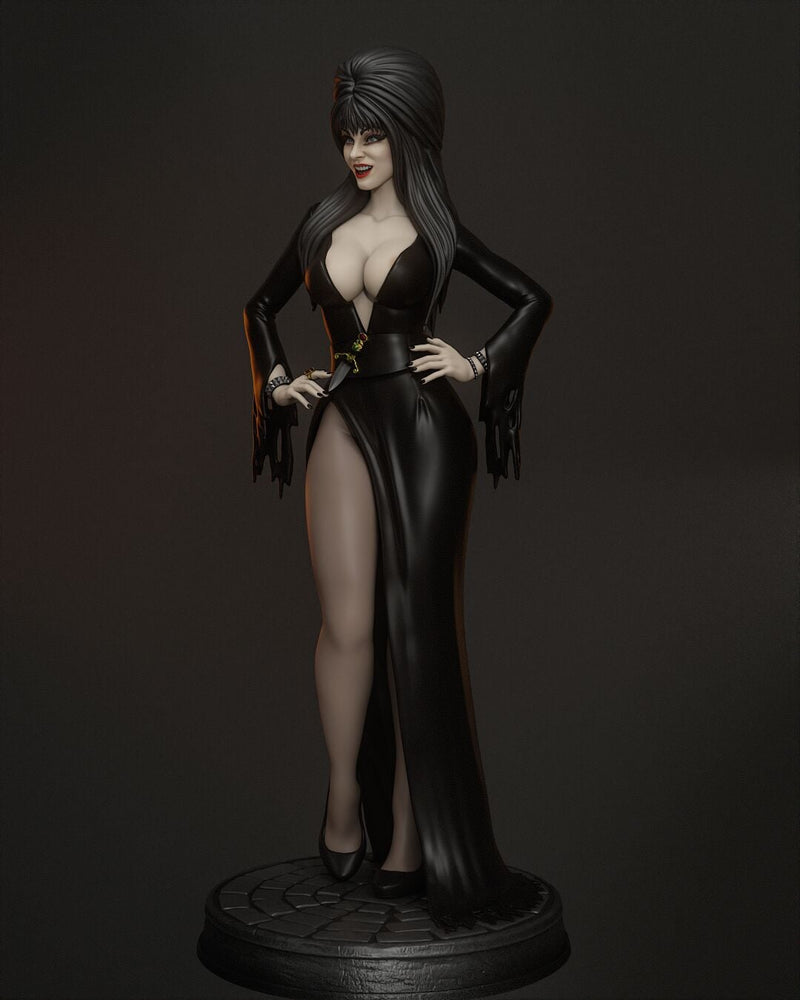 Elvira Resin Statue - view 5