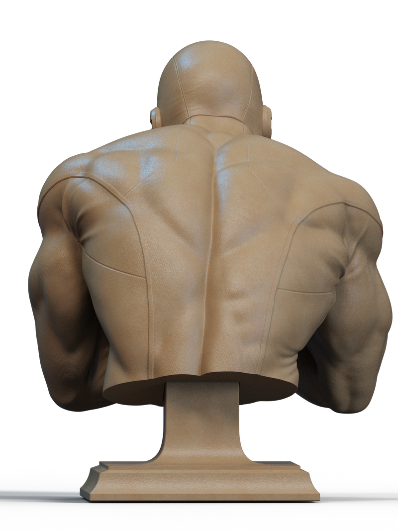 Cyclops Resin Bust - view 3