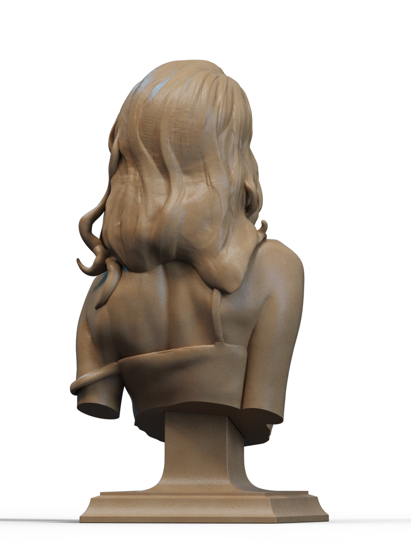 Elegy of the Wyrm Resin Bust - view 3
