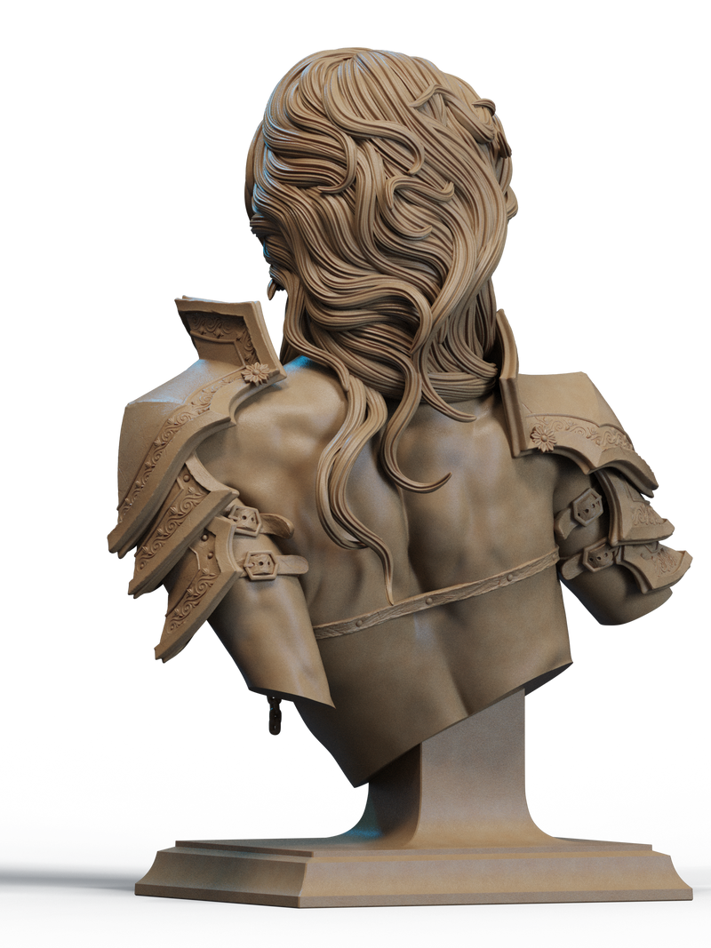 The Ember Queen Resin Bust - view 3