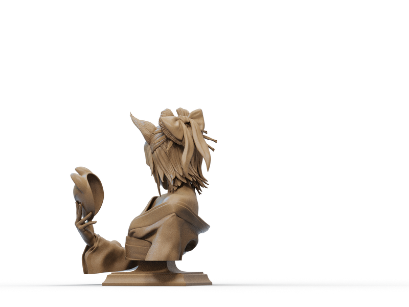 Amaterasu Resin Bust - view 6