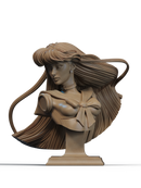 Rei Hino Resin Bust - view 1