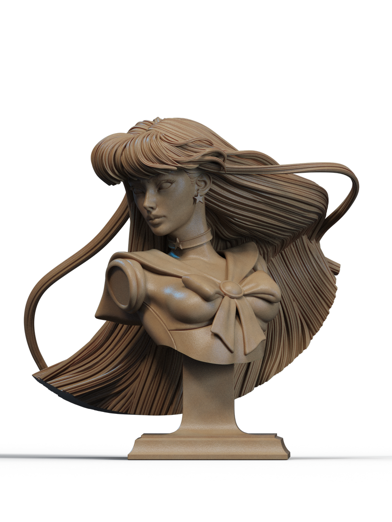 Rei Hino Resin Bust - view 1