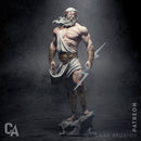 Zeus Resin Statue - view 5