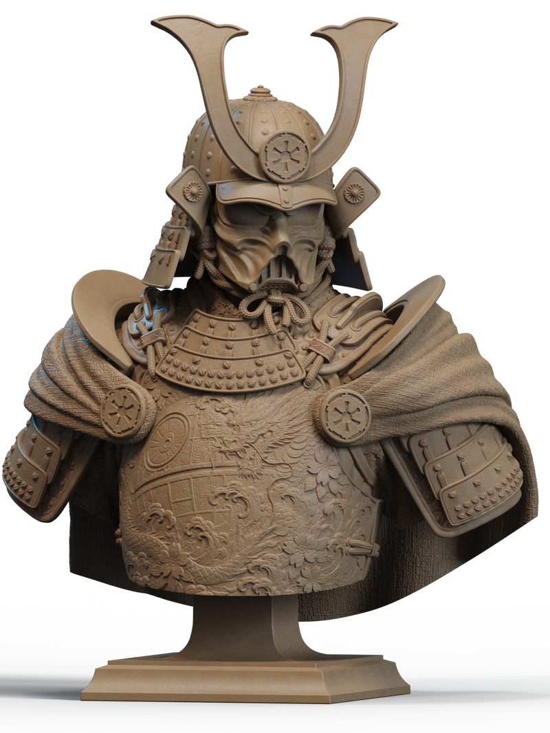 Darth Vader Samurai Resin Bust - view 1