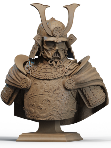 Darth Vader Samurai Resin Bust - view 1