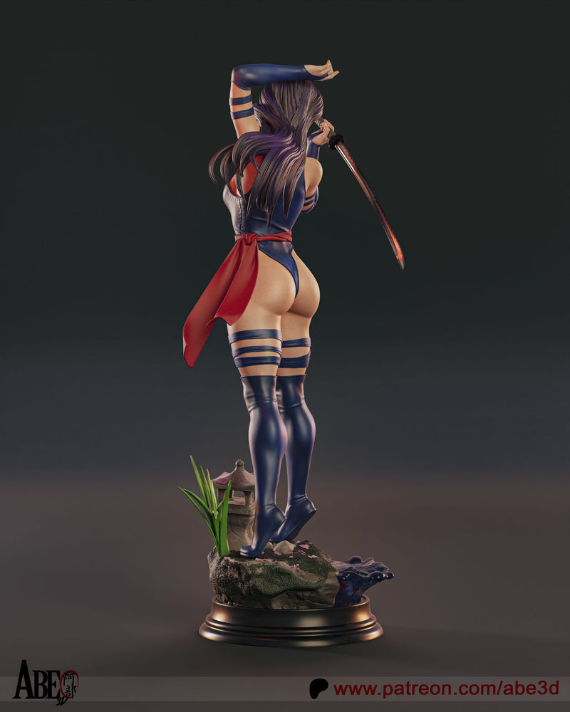 Psylocke V2 Resin Statue - view 5