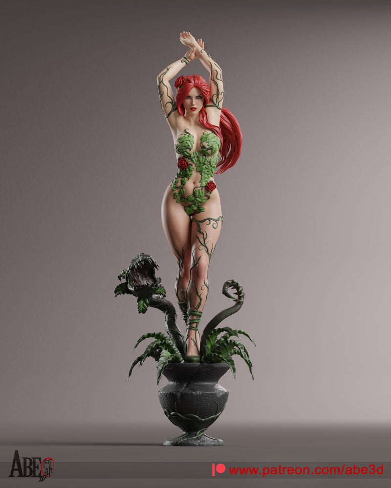Poison Ivy Resin Statue - view 2