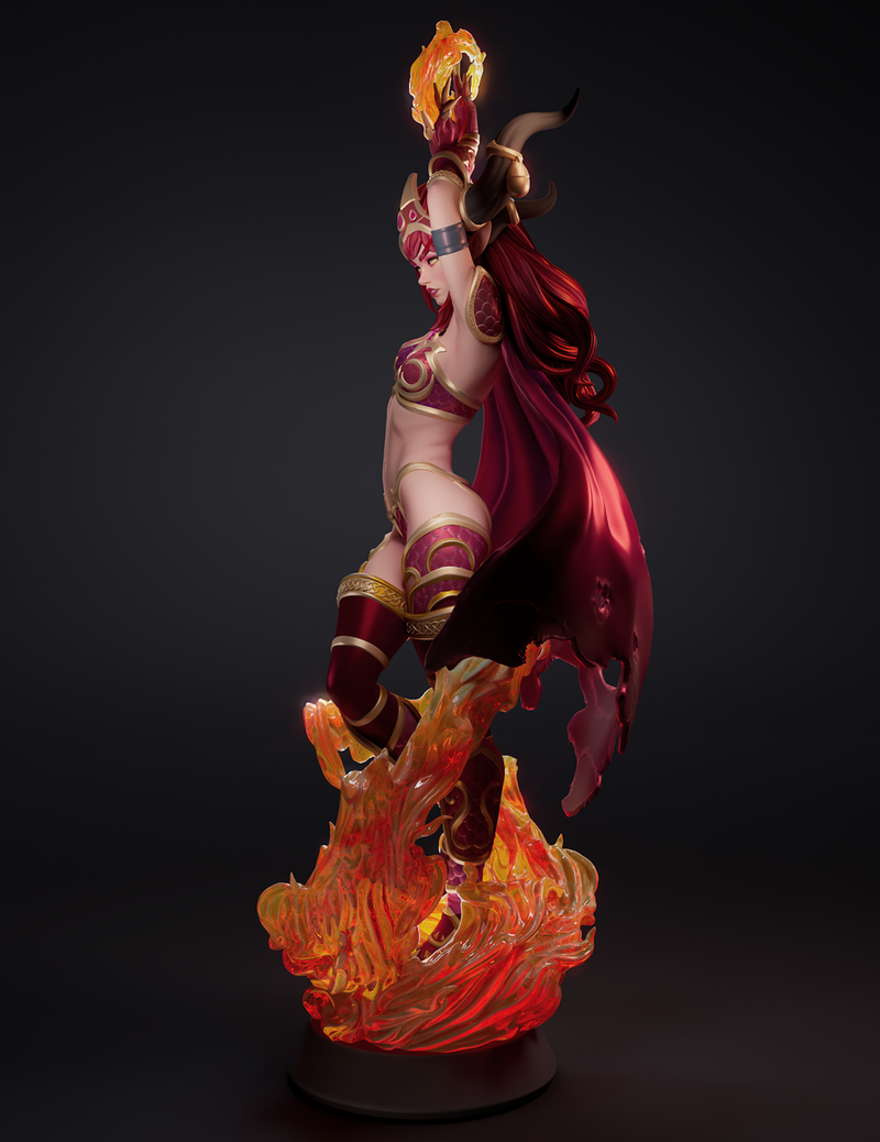 Alexstrasza Resin Statue - view 3