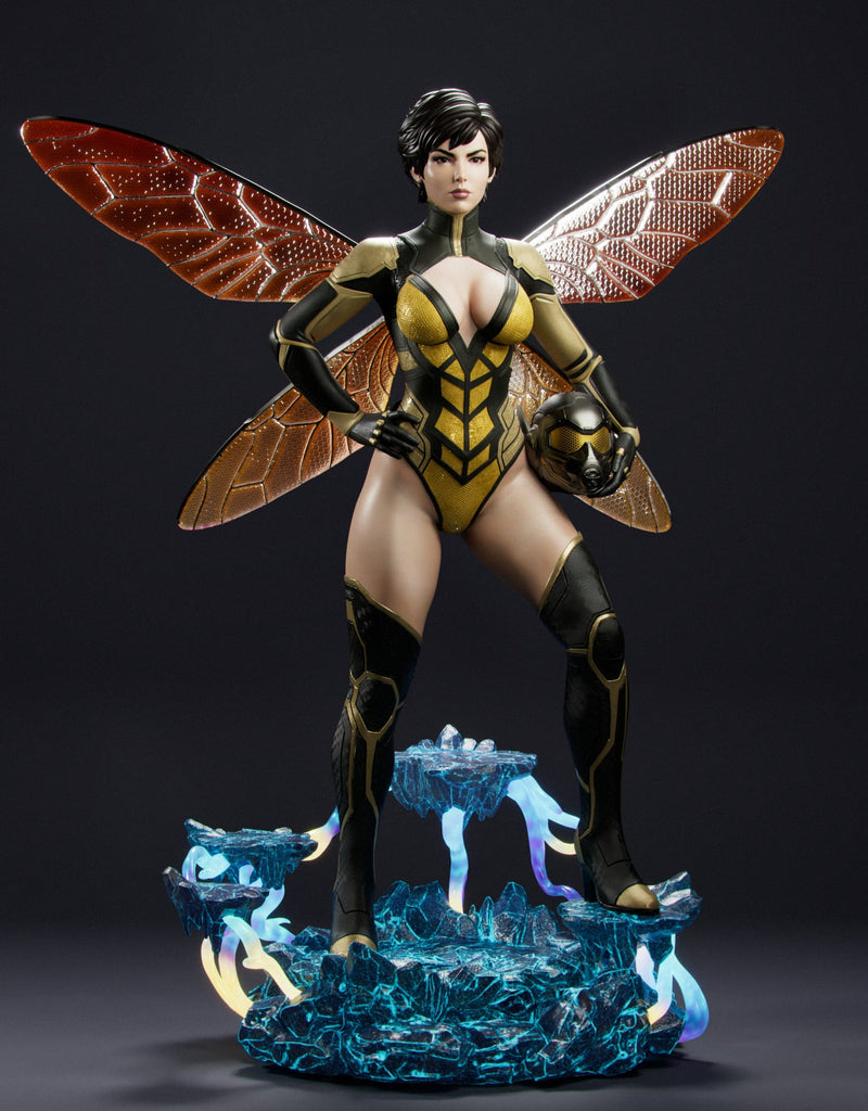 Wasp Resin Statue - view 3