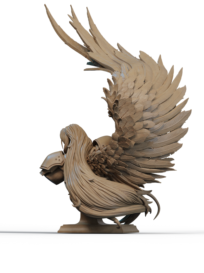 Sephiroth Resin Bust - view 4