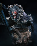 Blaidd Resin Statue - view 5