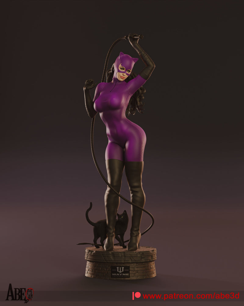 Catwoman Resin Statue - view 1