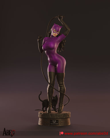 Catwoman Resin Statue - view 1