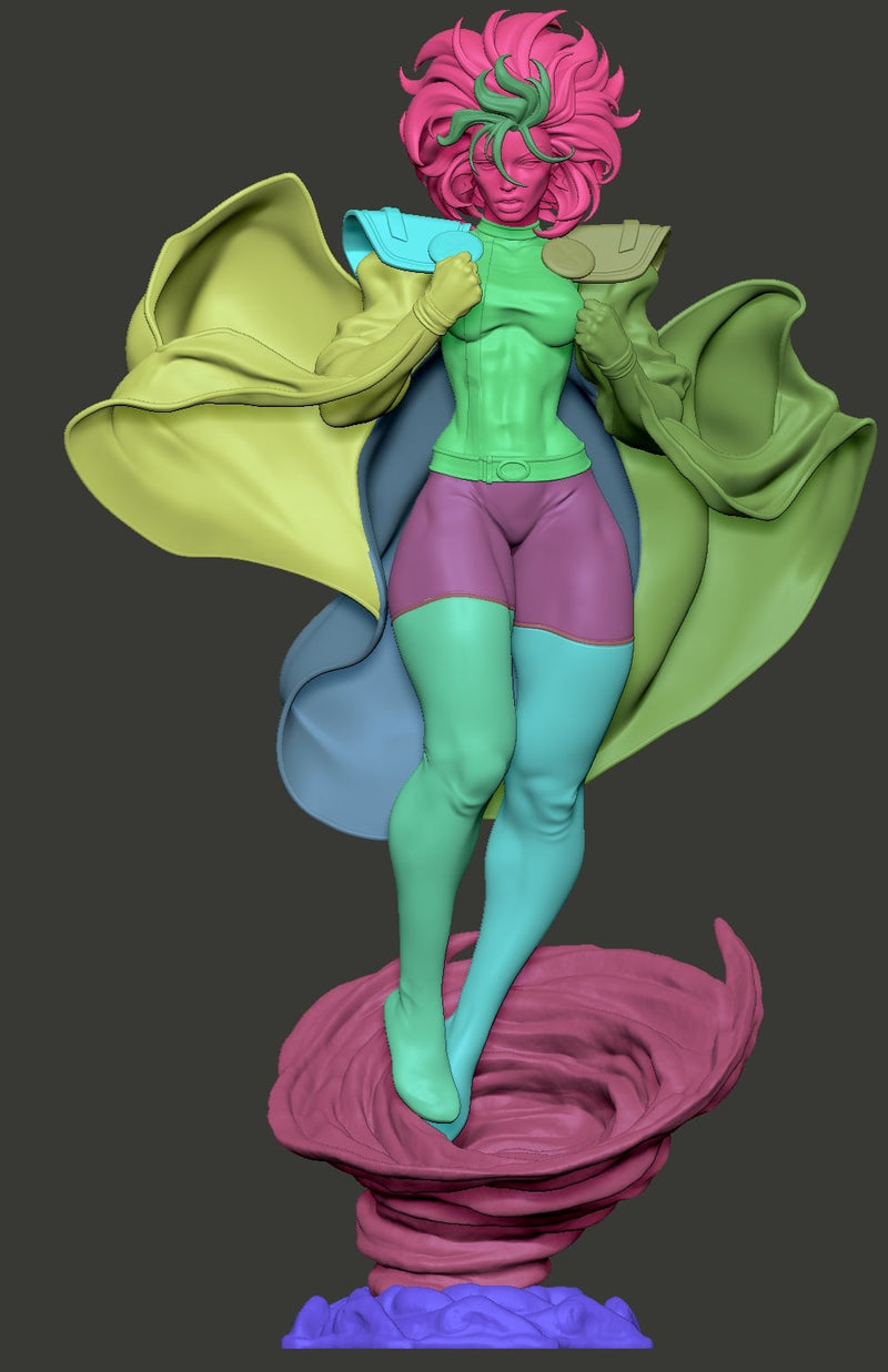 Storm Resin Statue - Design 1 - view 6