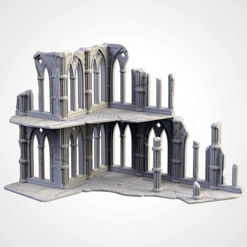 Cathedral Ruins | 28mm-32mm | Tabletop Terrain