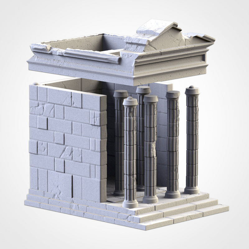 Classic Temples | 28mm-32mm | Tabletop Terrain