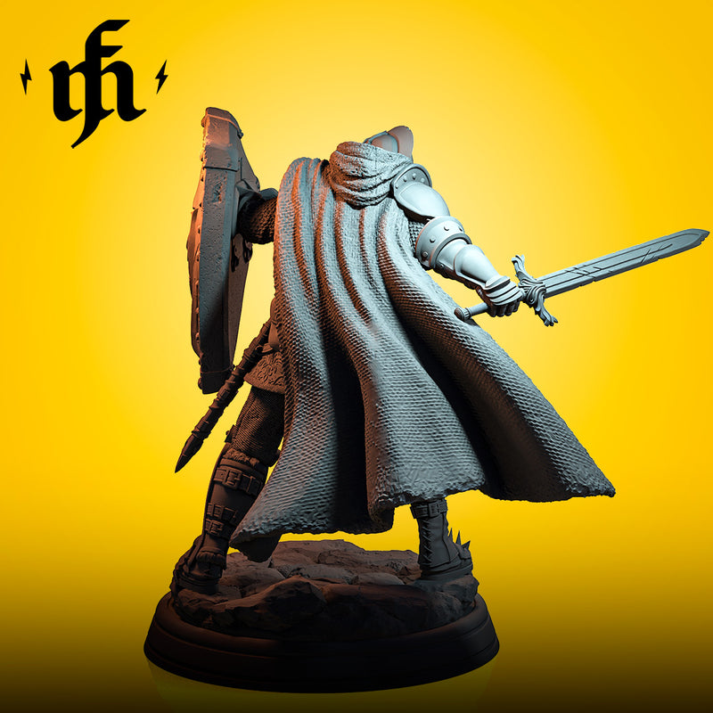 Wandering Knight | Midas Forge | DnD Miniature | Fantasy Miniature