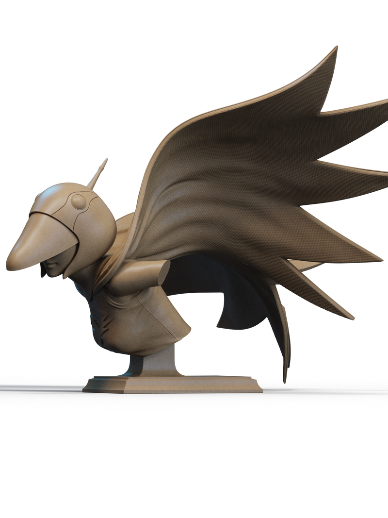 Jun the Swan Resin Bust - view 3