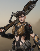 Kyla Resin Statue - view 3