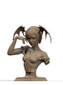 Lilith Resin Bust - Design 1 - view 1