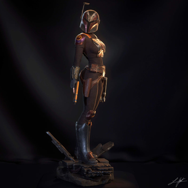 Sabine Wren Resin Statue - view 6