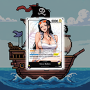 OPTCG Leader Proxy Nico Robin Purple-Yellow