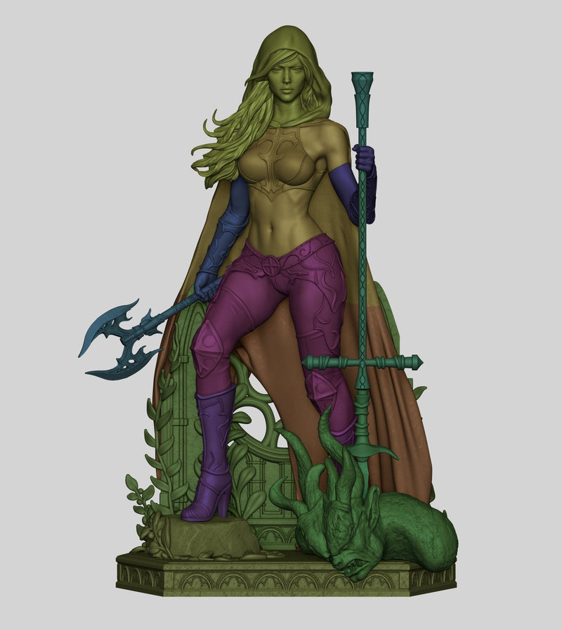 Magdalena Resin Statue - view 7