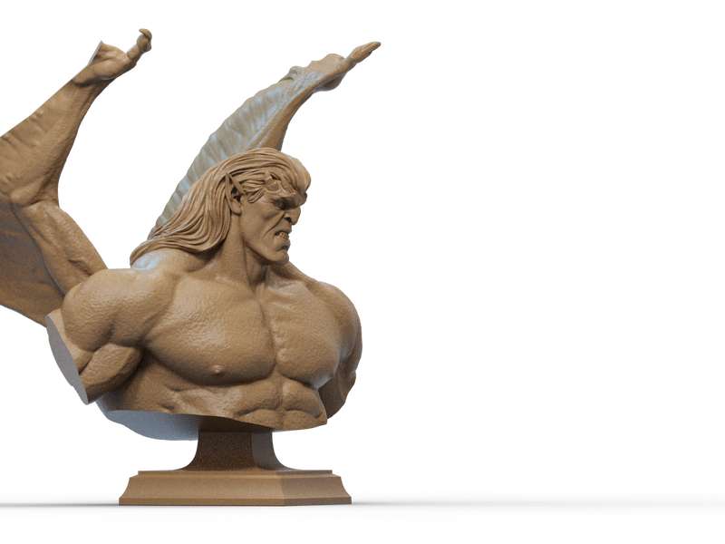 Goliath Resin Bust - view 5
