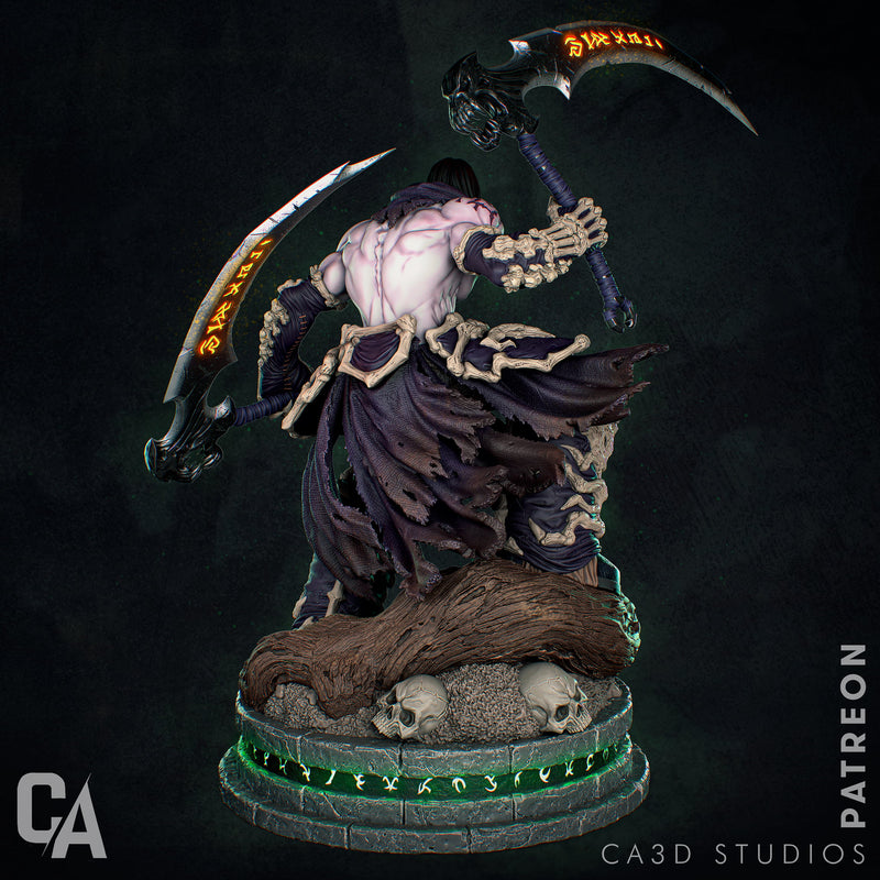 Death Resin Statue - Design 1 - view 4