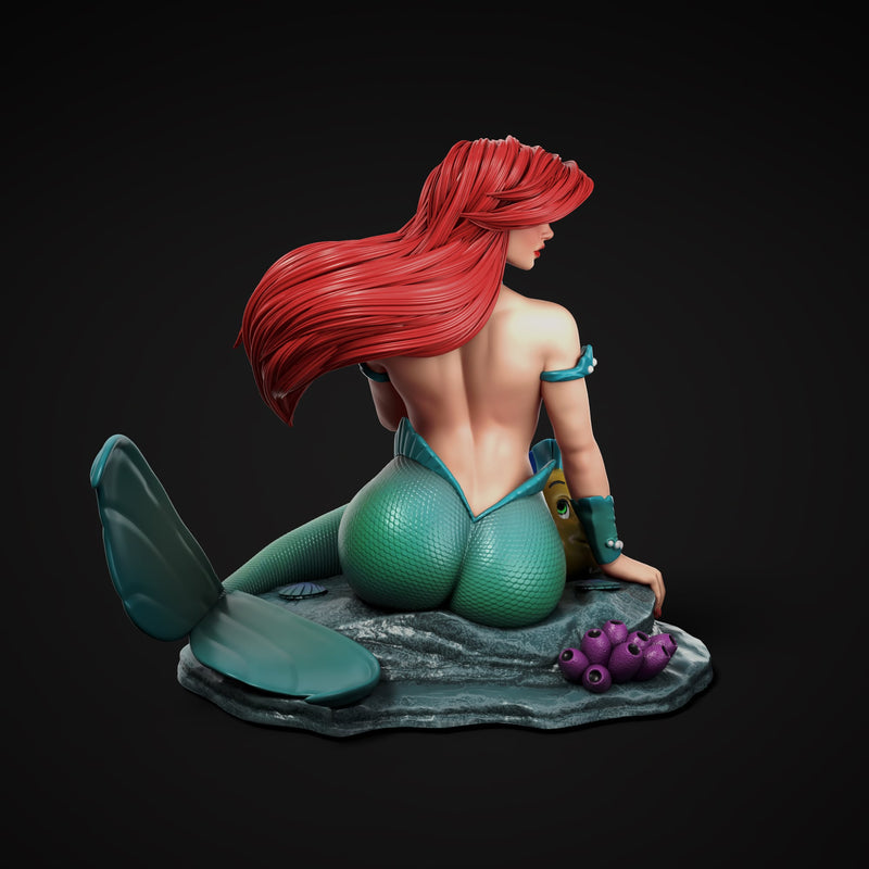 Mermaid Resin Statue - view 7