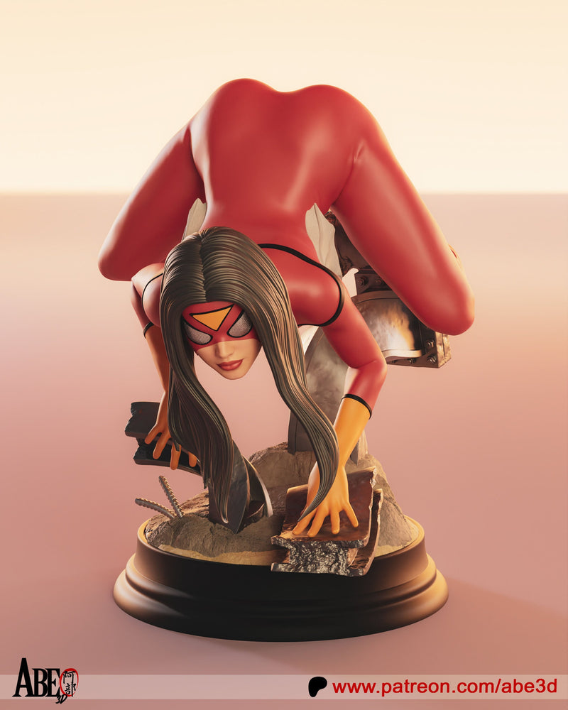 Jessica Drew Spiderwoman Resin Statue - view 1