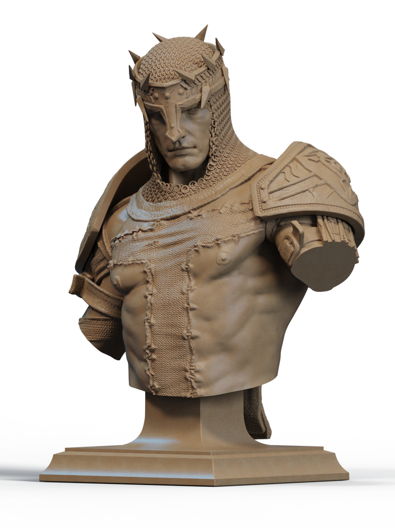 Dante Inferno Resin Bust - view 1