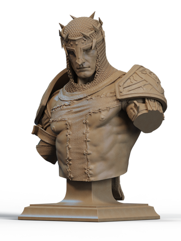 Dante Inferno Resin Bust - view 1