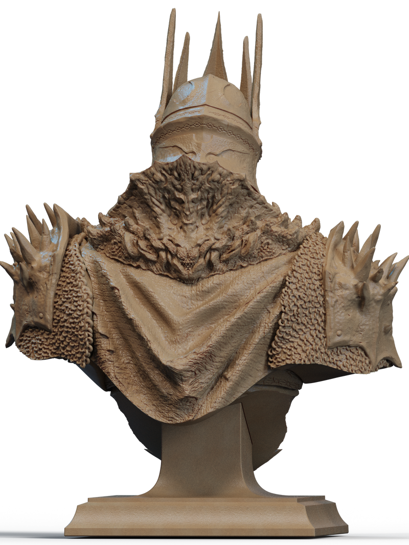 The Death Knight Resin Bust - view 3