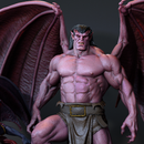 Demona and Goliath Resin Statue - view 1