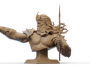 Poseidon Resin Bust - view 5