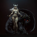 Demon Queen Resin Statue - view 3