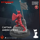 Captain America (WW2) - Marvel: Crisis Protocol Proxy | Trident Studios