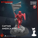 Captain America (WW2) - Marvel: Crisis Protocol Proxy | Trident Studios