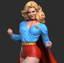 Supergirl Retro Resin Statue - view 4