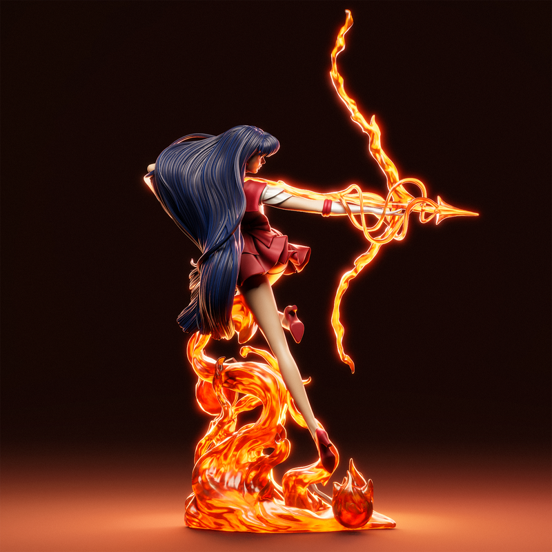 Rei Hino Resin Statue - view 7
