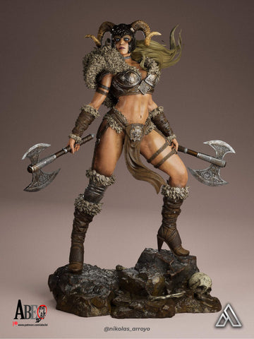 Ragna Stormborn Resin Statue - view 1