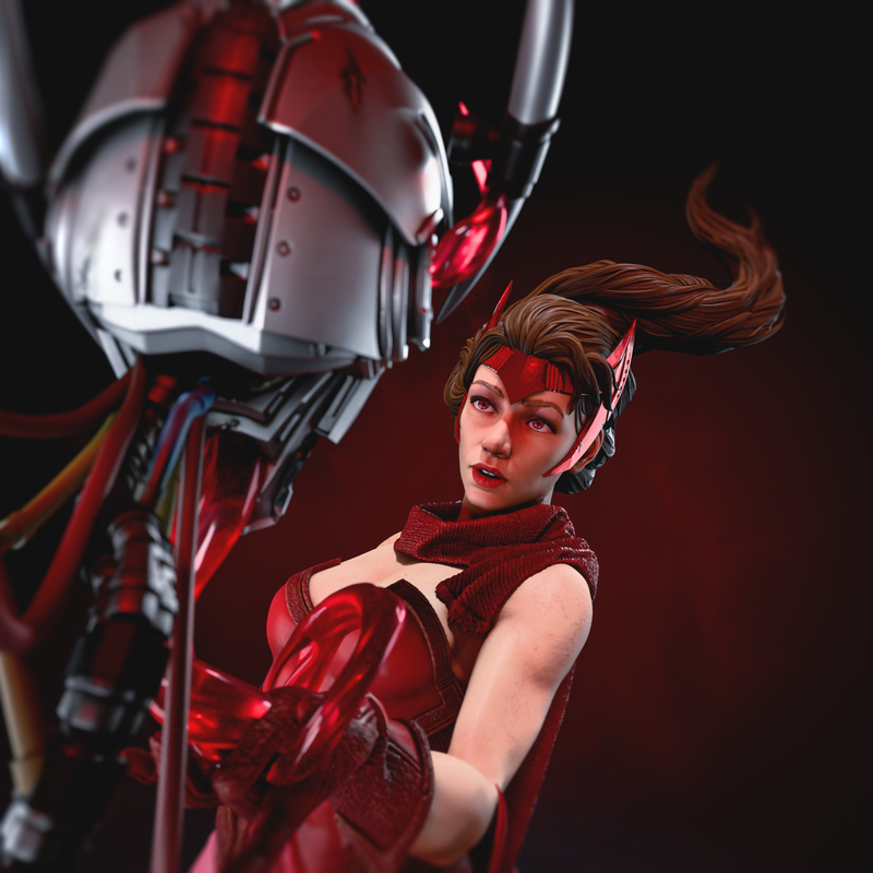 Scarlet Witch Resin Statue - view 7