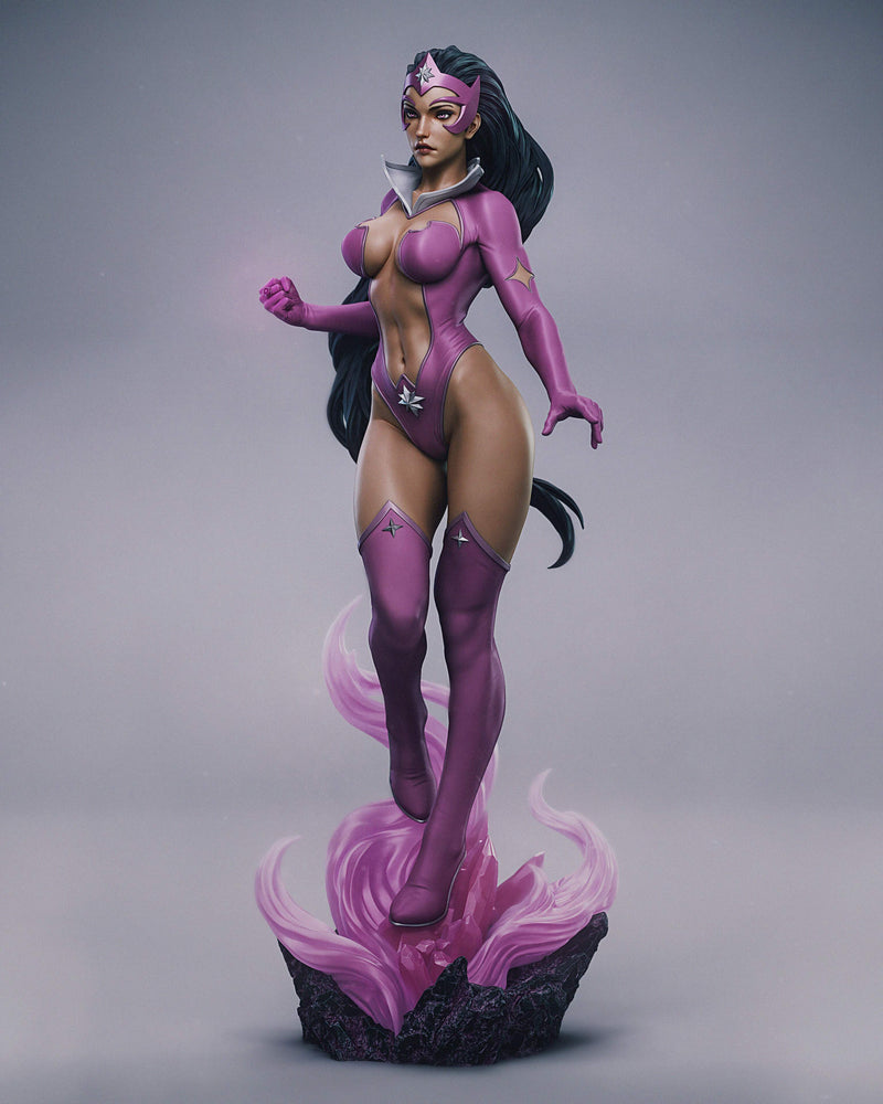 Star Sapphire Resin Statue - view 4