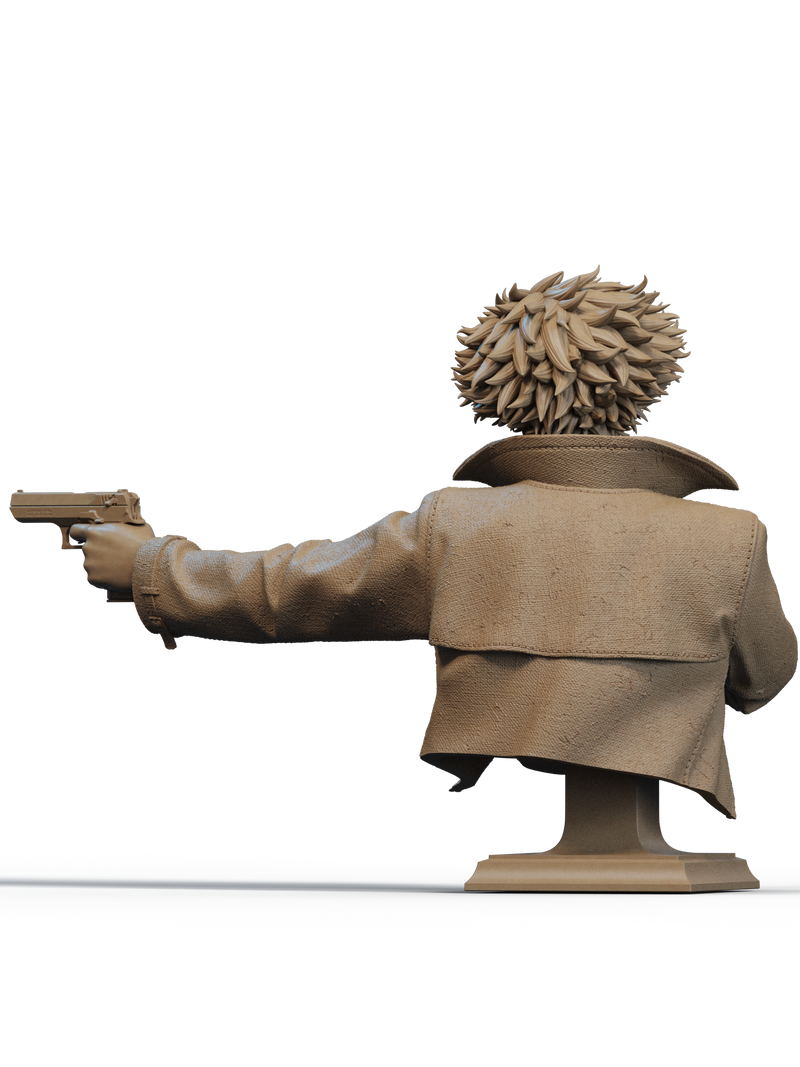 Spike Resin Bust - view 3