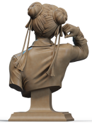 Chun Li Resin Bust - view 3
