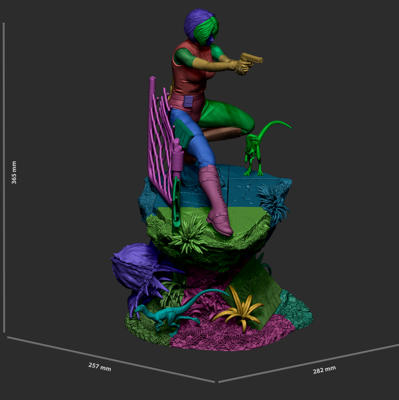 Regina Resin Statue - view 7